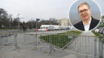 "Ćacilend se pretvara u Božićno selo": Vučić najavio da će sutra uveče početi uklanjanje šatora, saobraćaj kreće od 2. ili 3. januara