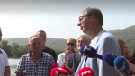 PREDSEDNIK SA NARODOM U SELU VOLJEVCI: Vučić u obilasku preduzeća i gazdinstva "STR Ada"